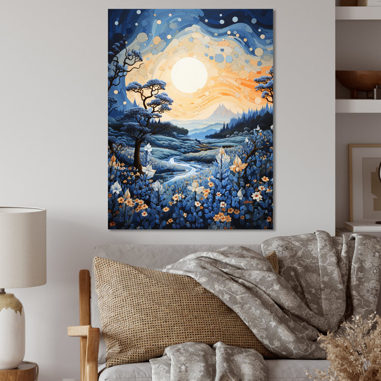 Latitude Run® Flower Blissful VI Floral & Botanical Metal